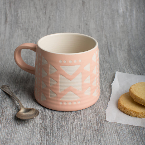 Now Designs Pink Imprint Mug