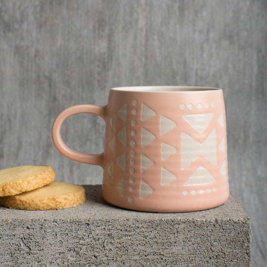 Now Designs Pink Imprint Mug