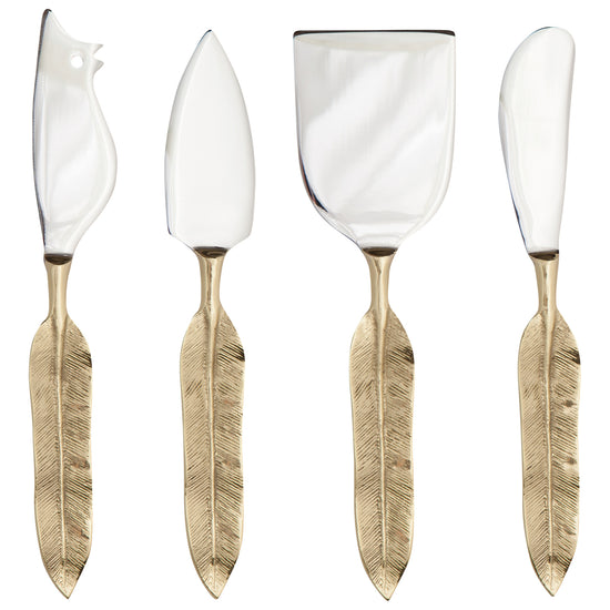 now designs Plume Cheese Knives Set of 4