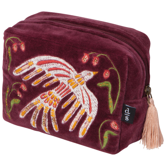 Now Designs Plume Embroidered Pouch
