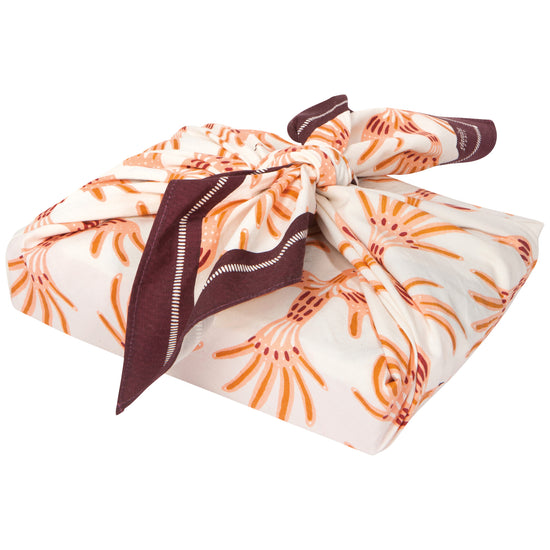 now designs Plume Reusable Cotton Gift Wrap