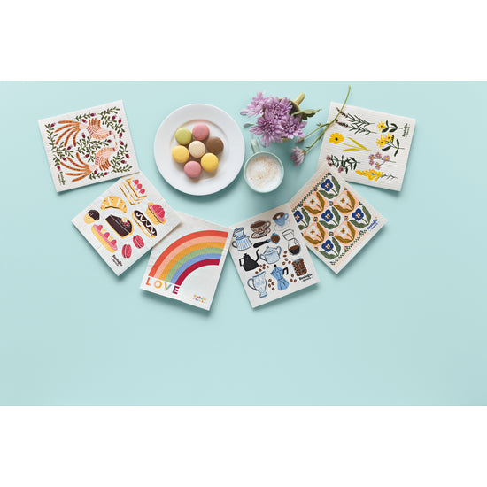 Now Designs Plume Swedish Sponge Cloth