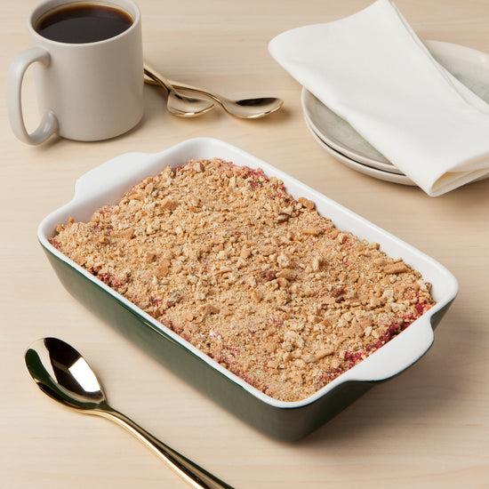 Now Designs Pointsettia Decal Baking Dish