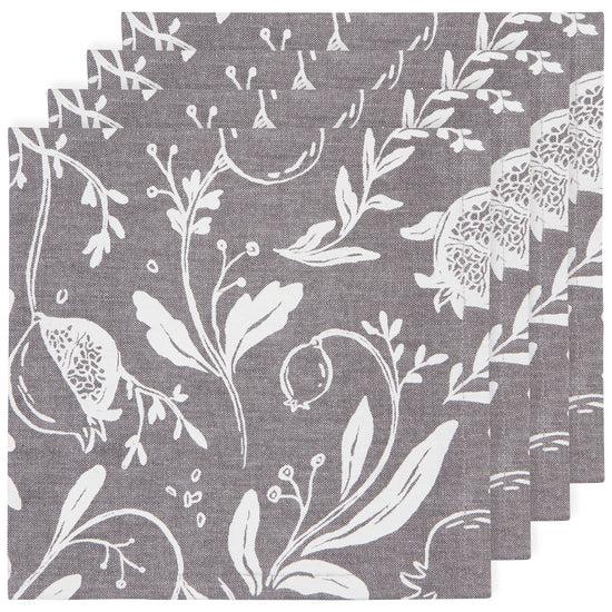 now designs Pomegranates Printed Napkins Set of 4