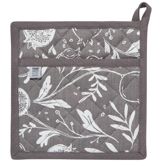 now designs Pomegranates Spruce Potholder