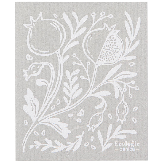 now designs Pomegranates Swedish Sponge Cloth