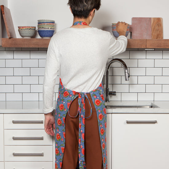 Now Designs Poppy Block Print Apron