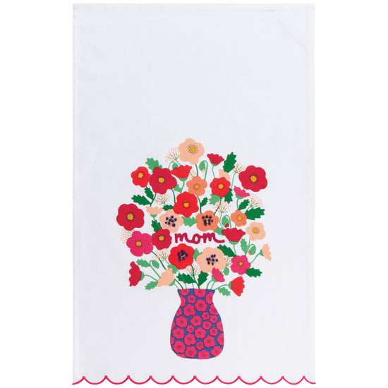 now designs Poppy Dishtowel