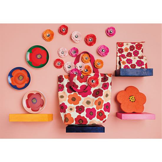 Now Designs Poppy Felt Wool Trivet