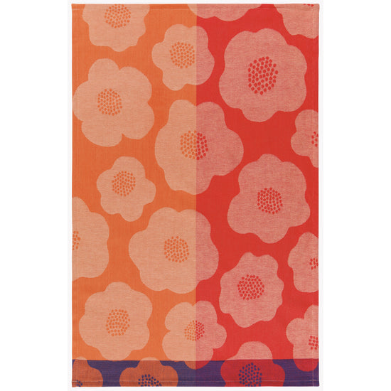 now designs Poppy Jacquard Dishtowel