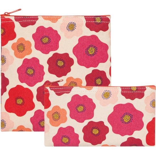 now designs Poppy Snack Bags Set of 2