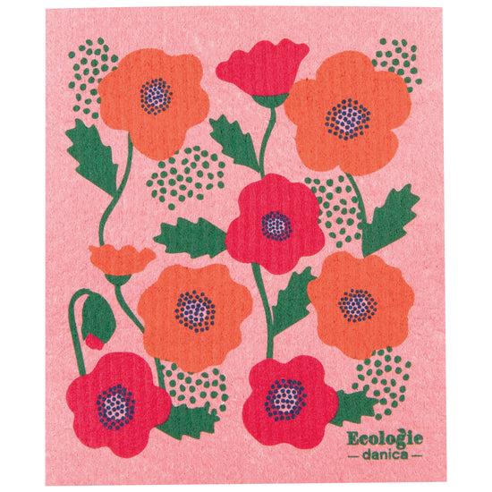 now designs Poppy Swedish Dishcloth