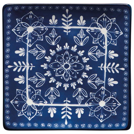 Now Designs Porto Stamped Plates Set Of 4