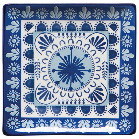 Now Designs Porto Stamped Plates Set Of 4