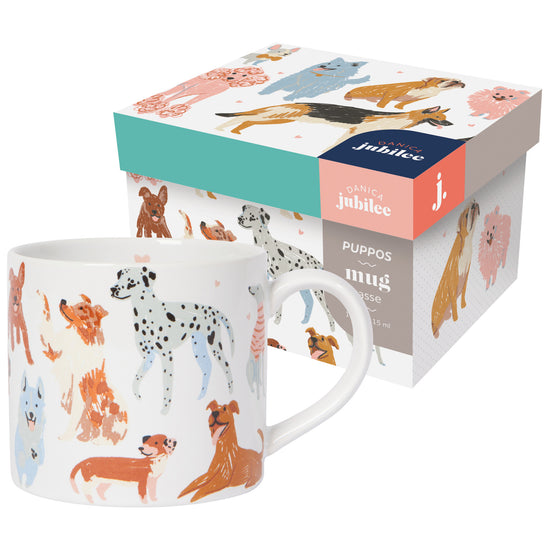 Now Designs Puppos Puppies Mug In A Box