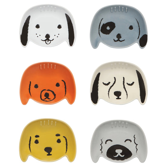 now designs Puppy Love Shaped Pinch Bowl Set of 6