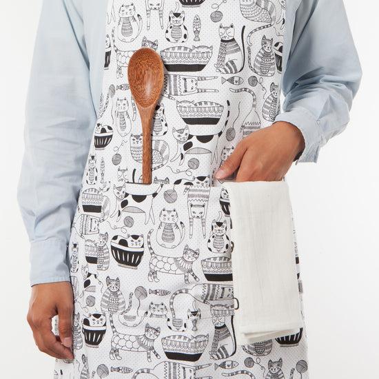 Now Designs Purr Party Cats Chef Apron