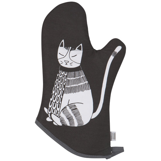 now designs Purr Party Cats Chef Quilted Oven Mitt