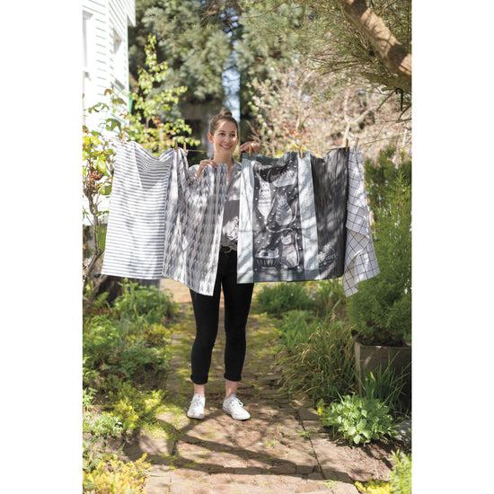 Now Designs Purr Party Cats Jacquard Dishtowel