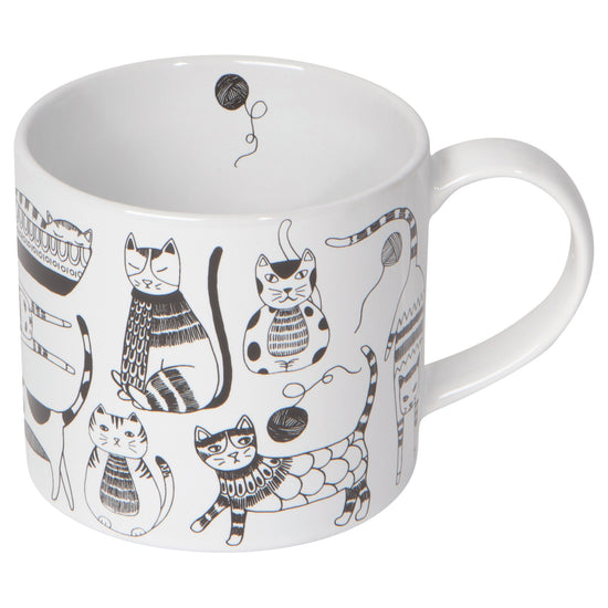 Now Designs Purr Party Cats Mug In A Box