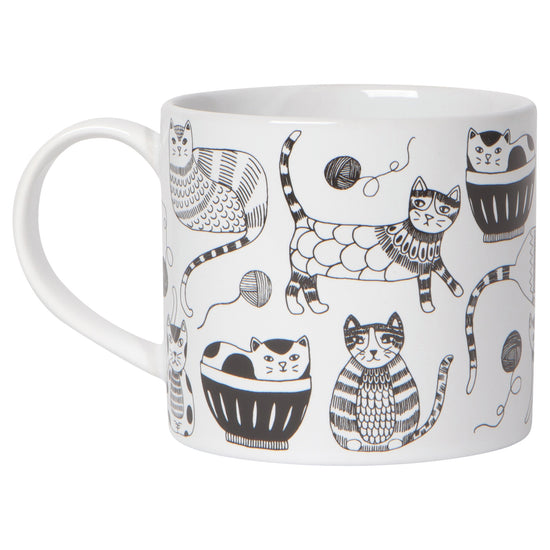 Now Designs Purr Party Cats Mug In A Box