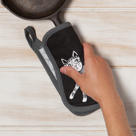 Now Designs Purr Party Chef Quilted Potholder