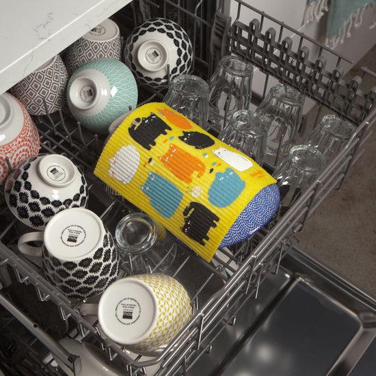 Now Designs Purrfect Pals Swedish Sponge Cloth