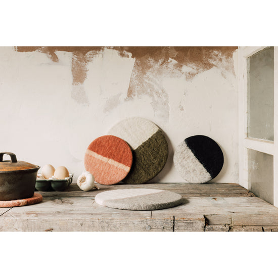 Now Designs Quarry Felted Wool Trivet