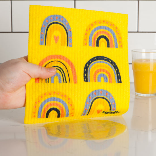 Now Designs Rainbows Swedish Sponge Cloth