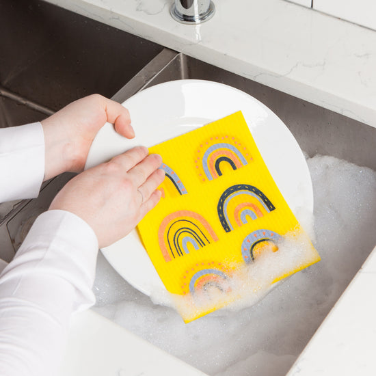 Now Designs Rainbows Swedish Sponge Cloth