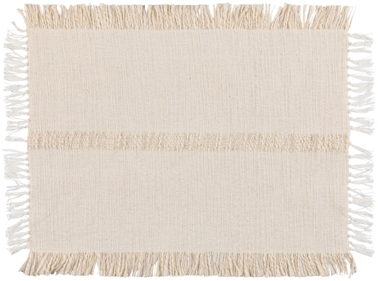 Now Designs Ravel Placemats Set Of 4 - Ivory