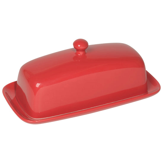 now designs Rectangular Butter Dish Red