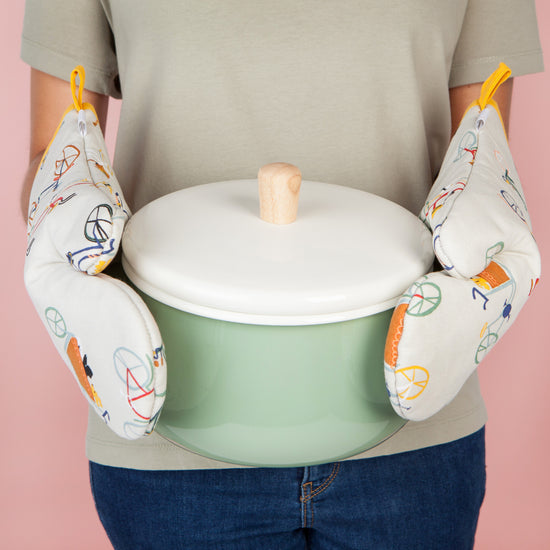 Now Designs Ride On Oven Mitts Set Of 2