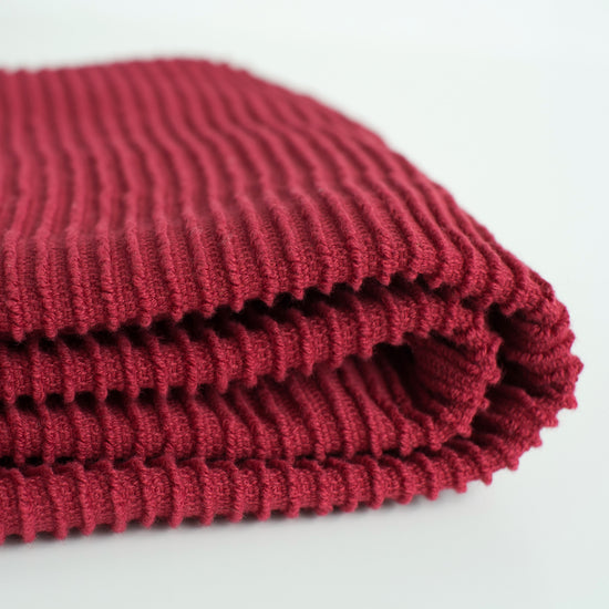 Now Designs Ripple Carmine Red Dishtowel