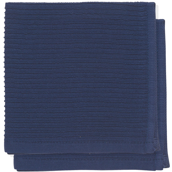 now designs Ripple Dishcloths Indigo Blue Set of 2