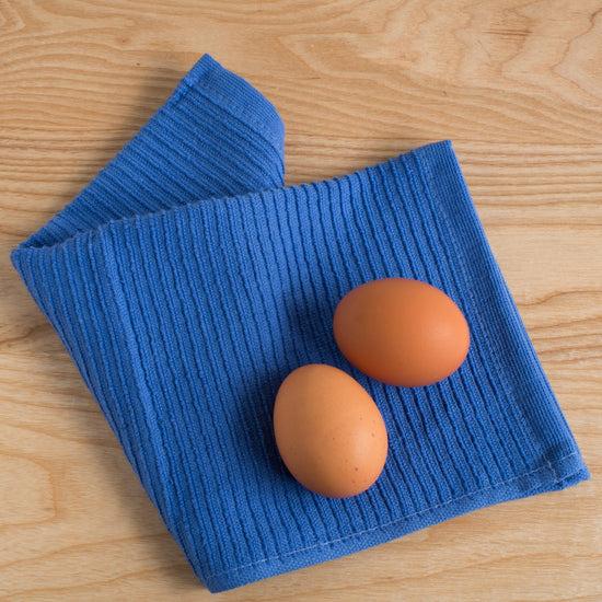 Now Designs Ripple Dishcloths Royal Blue Set Of 2