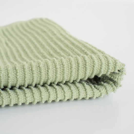 Now Designs Ripple Dishcloths Sage Green Set Of 2