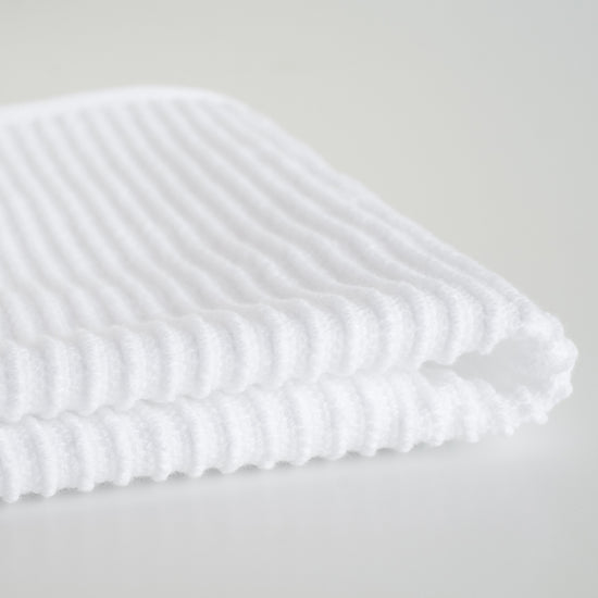 Now Designs Ripple Dishcloths White Set Of 2