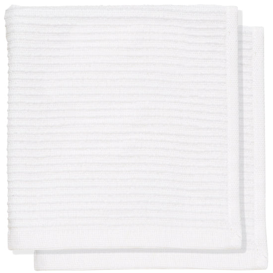 now designs Ripple Dishcloths White Set of 2