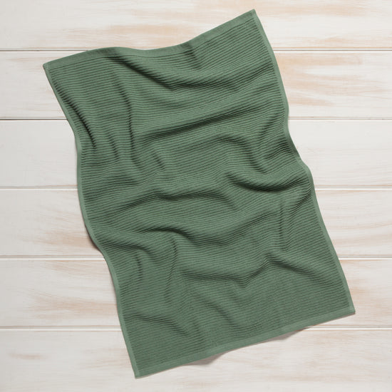 Now Designs Ripple Hedge Green Dishtowel