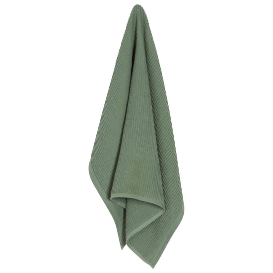 now designs Ripple Hedge Green Dishtowel