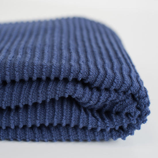 Now Designs Ripple Indigo Blue Dishtowel