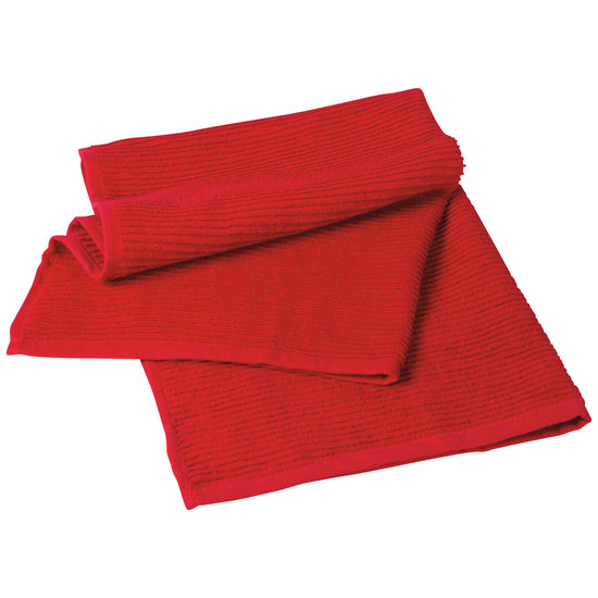 Now Designs Ripple Red Dishtowel