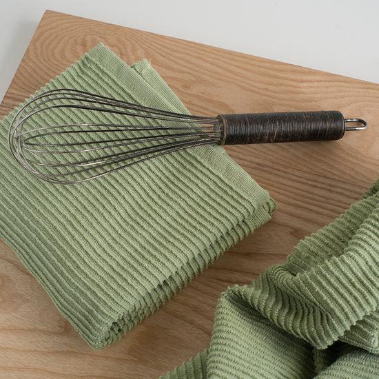 Now Designs Ripple Sage Green Dishtowel