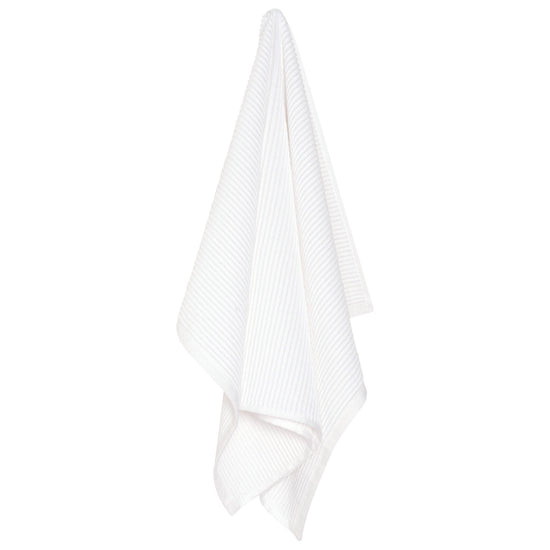 now designs Ripple White Dishtowel