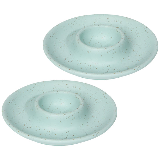 now designs Robin's Egg Speckle Egg Cups Set of 2