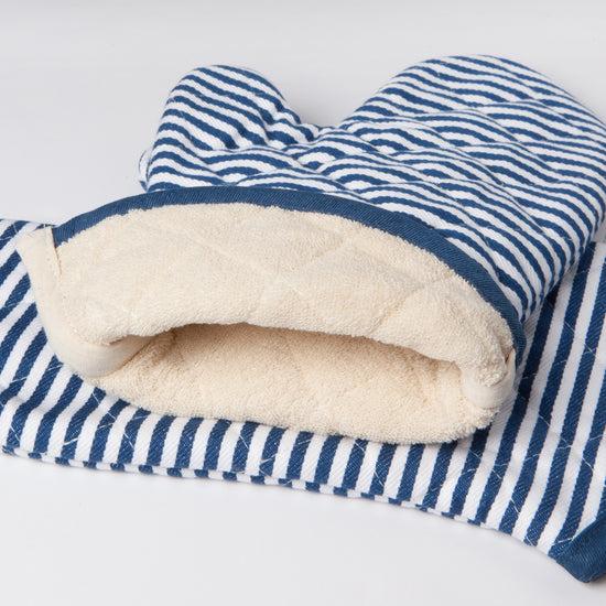Now Designs Royal Narrow Stripe Superior Oven Mitt