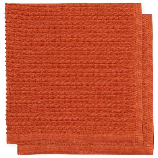 now designs Rust Ripple Dishcloths Set of 2