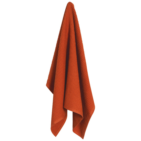now designs Rust Ripple Dishtowel