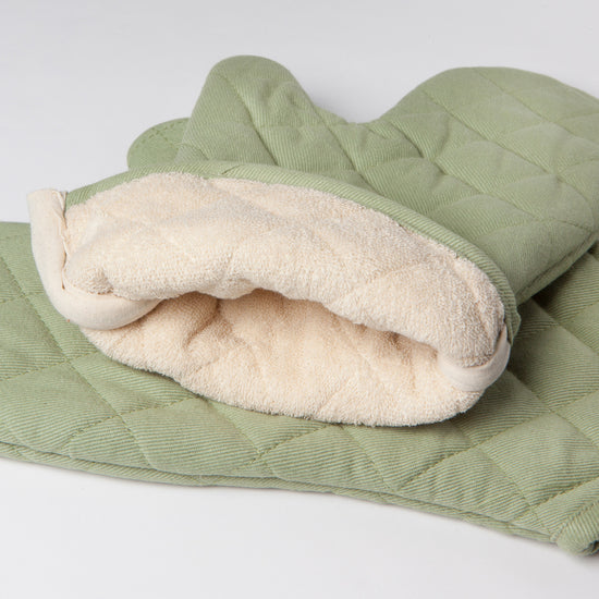 Now Designs Sage Green Superior Oven Mitt
